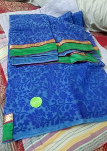 Blue Saree