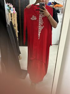Pure Georgette Thread Handwork Kurti