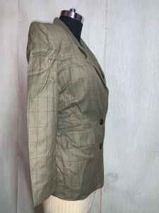 Vintage Plaid Blazer