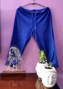 Blue Capri/Joggers (Women)