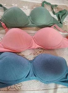 3 Set Of Light Padded Bra