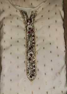 Traditional White Kurta Set