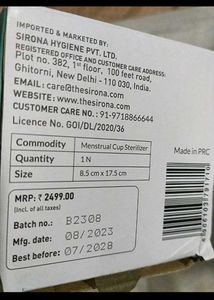 Sirona Period Care Kit