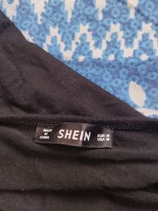 Shein Black Crop Top