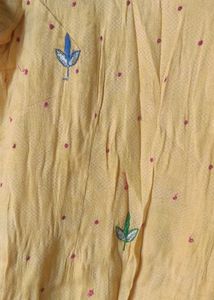 Yellow Embroidered Kurti Salwar