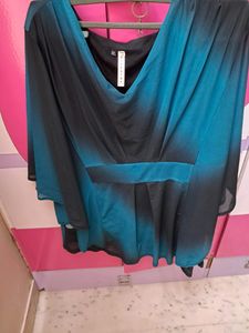Teal Green Top