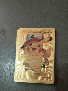 Golden Pokemon Card