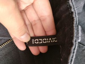 Faded Black Skinny Jeans