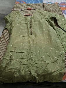Elegant Green Kurta Set