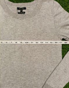 Imported Cozy Grey Sweater