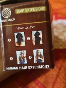 Hair ponytail extensions