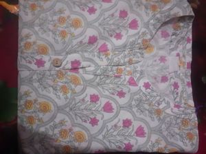 Whait Cotton Kurta
