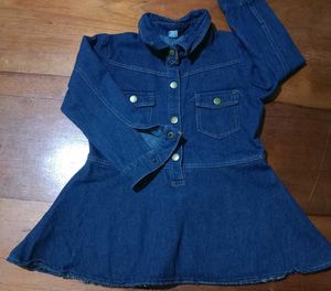 Denim Dress - Girl&#39;s