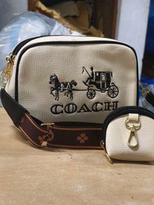 Coach Crossbody Bag with Pouch