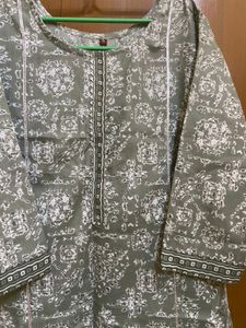 Lymio Grey Kurta Set