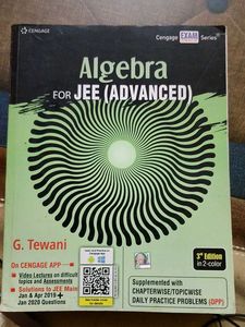 Algebra for JEE (Advanced) by G. Tewani