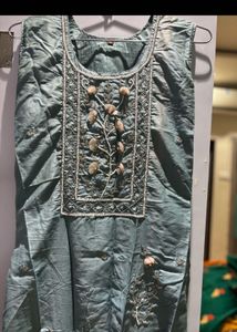Embroidered handwork Kurta Set