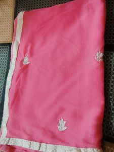 Cotton Suit Piece With Churidar Pants &amp; Duppata