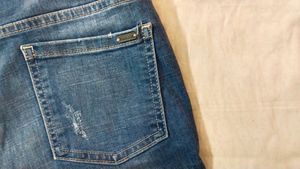 DNMX RIPPED SKINNY JEANS