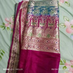 🎇 Price Drop 🎇Beautiful Original Banarasi Saree
