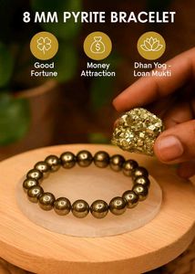 Money Attraction Pyrite Unisex Bracelet