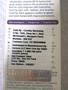 CeraVe Vitamin C Serum with Hyaluronic Acid