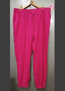Fuchsia Relax Pants, Size XL