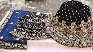 Elegant Embroidered Lehenga Choli Set