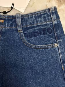 Kenzo Denim Shorts, New With Tags