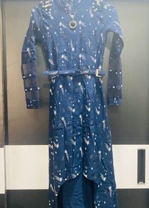 Cute Navy Blue Dress