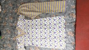 Floral Print Kurta Set