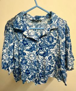 Westside Nuon crop Shirt