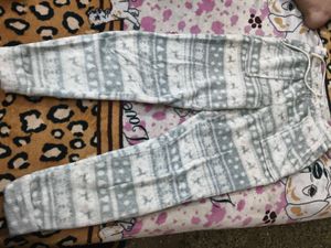 Cozy Fur Patterned Lounge Pants 32 waist