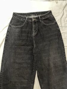 Charcoal High Rise Jeans
