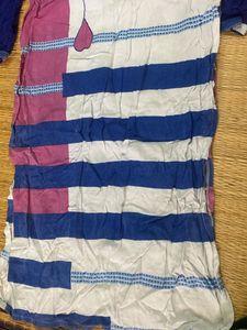 Blue And White kurti