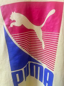 Puma Yellow Full Sleeve Tshirt