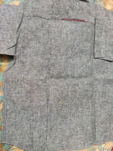 Cotton Linen Designer Shirt For Men 3xl (46)