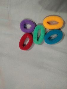 Pack Of 5 Rubber Band And 17 Pairs Tictac P