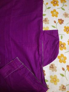 Pure Cotton Kurta With Pocket