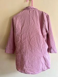Pink Casual Shirt