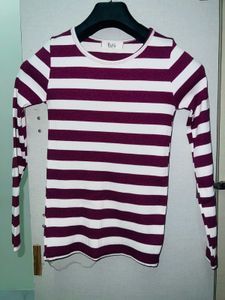 Striped Long Sleeve Top