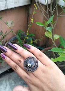 Statement Crystal Ring
