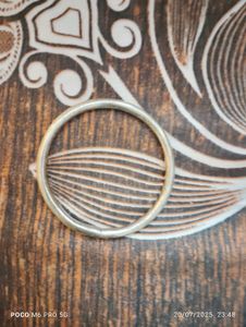 Pure Silver Bangle Gents Not Used Much 50g Weight