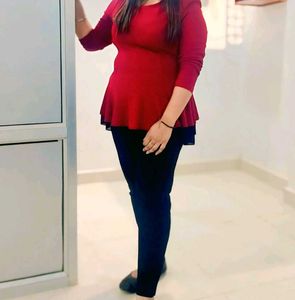 Peplum Top