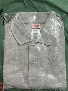 Men&#39;s Grey Polo Shirt - Size M
