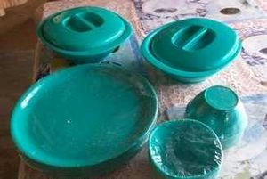 Vibrant Blue Dinnerware Set