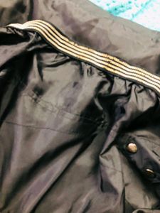 Puffer Jacket with High Collar