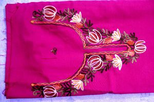 Kashmiri Dress Material With Embroidery