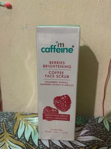 mCaffeine Berries Brightening Coffee Face Scrub