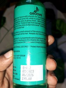 Pack Of 3 Streax Serum With Professional Groovs